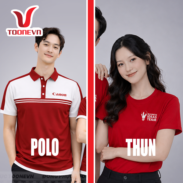 ÁO POLO VS ÁO THUN: DOANH NGHIỆP NÊN CHỌN KIỂU ÁO NÀO?