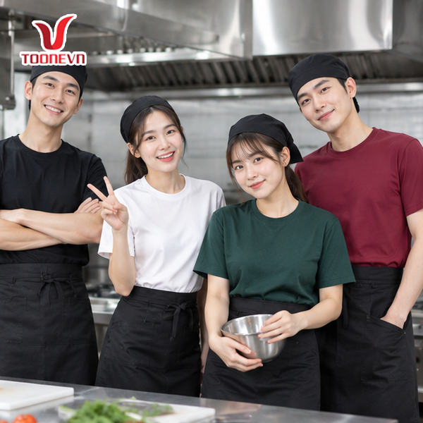 1. Vai trò quan trọng của trang phục đồng phục bếp trong ngành F&B
