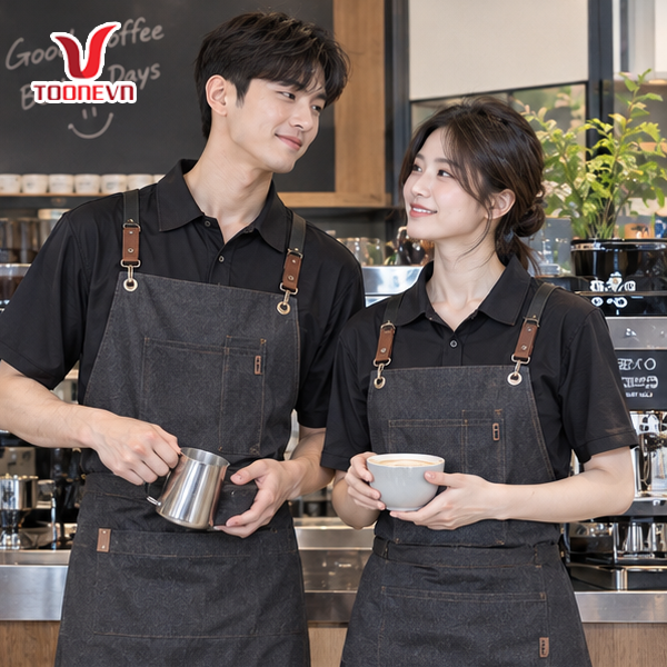 2. Các mẫu đồng phục barista được yêu thích nhất hiện nay