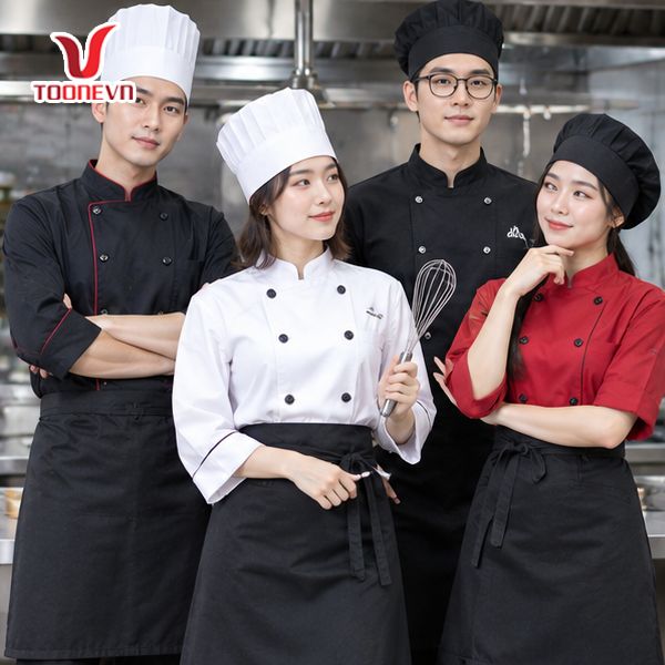 3. Tiêu chí vàng khi lựa chọn vải may đồng phục bếp cao cấp