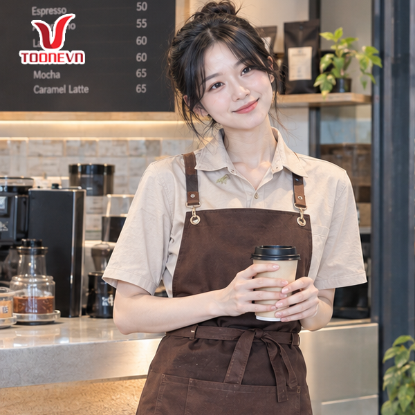 3. Tiêu chuẩn chất liệu vải may đồng phục barista cao cấp